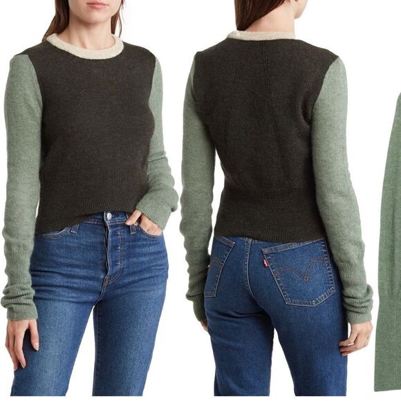 Rag&Bone Lindsay crew neck alpaca sweater size XS - Picture 1 of 8